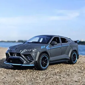 1:32 URUS Bison SUV Coupe Alloy Car Model Sound and Light Simulation Car Decoration Collection Child Toy Gift