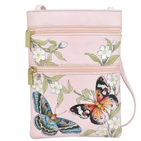 448 Anuschka Handpainted Leather Crossbody