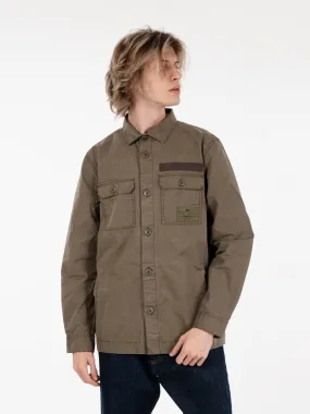 Bidlam overshirt Tarmac verde