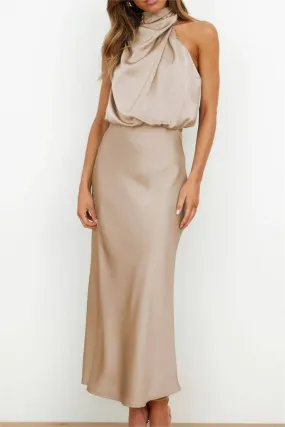 Champagne Evening Dress