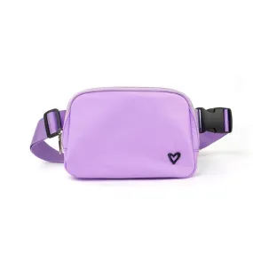 Dixie Nylon Belt/Crossbody Bag -  Lavender