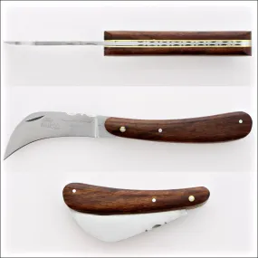 Mushroom Knife - Garden Knife Desert Ironwood Handle by Fontenille Pataud