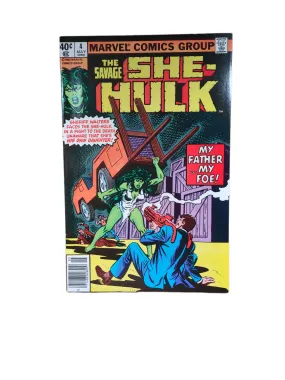 SAVAGE SHE-HULK #4 1980 Marvel Comics DISNEY  SERIES HIGH GRADE VF /NM